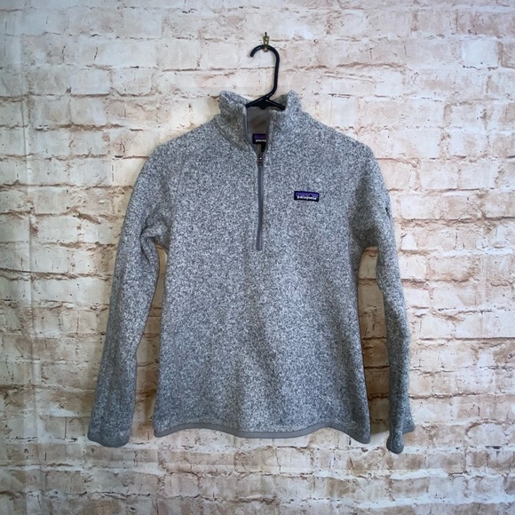 Patagonia Sweaters - Patagonia Women’s Better Sweater 1/4 Zip in Gray Size Small